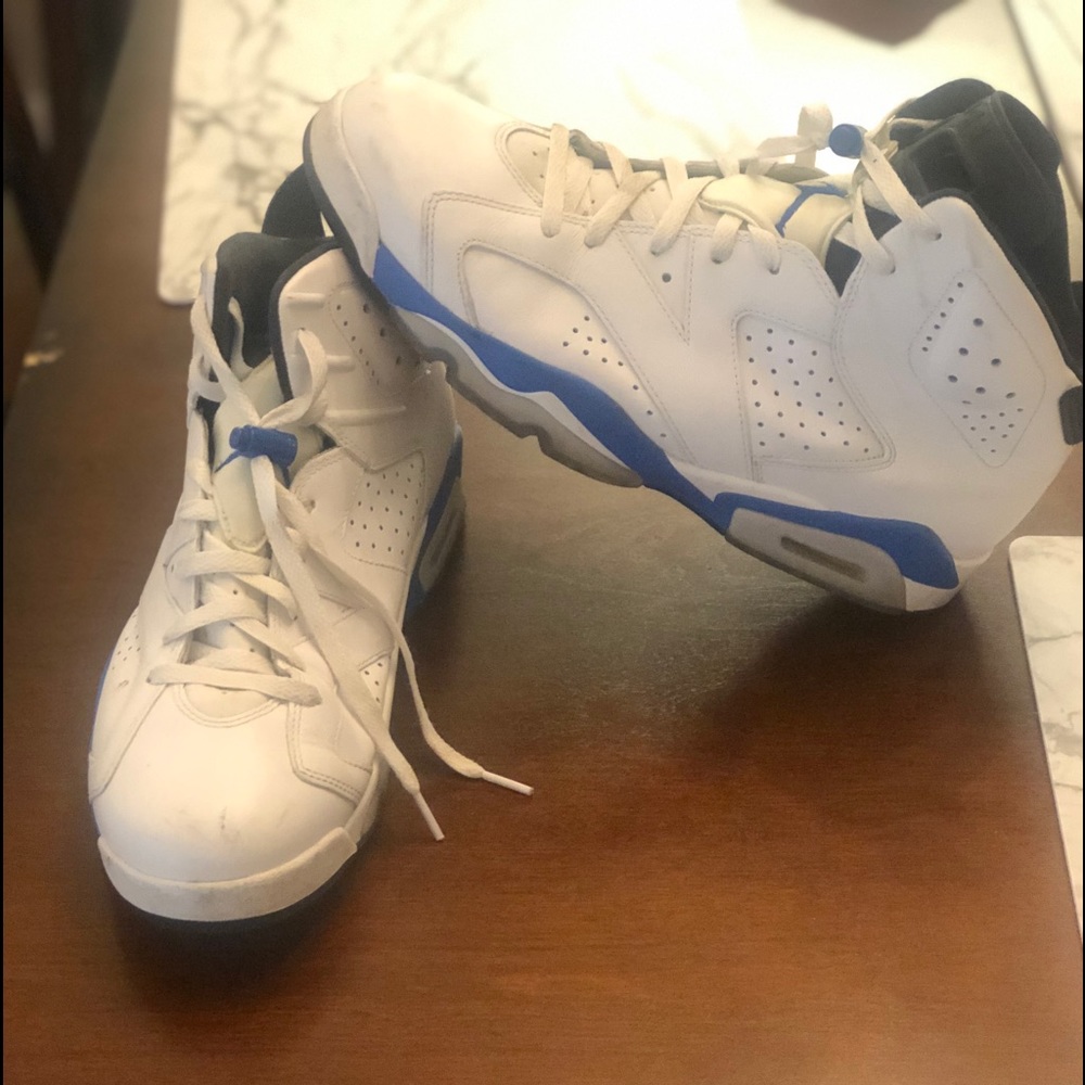 Jordan 6 Retro Sport Blue   384664-107